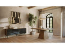 Calhoun - Modern Smoked Oak Extendable Dining Table