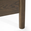 Carolina - Modern Grey Fabric + Wenge Bedroom Set