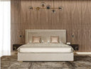 Destiny - Contemporary White Sherpa Bubble Bed