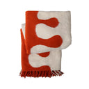 Brushed Alpaca Amoeba Throw