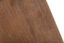Amos Modern Concrete & Acacia Wine Cabinet