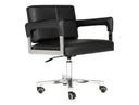 Craig Modern Black Bonded Leather Office Chair