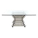 Chrysler White Dresser and Two Nightstands