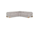 Crockett - Modern Light Grey Fabric Sectional Sofa