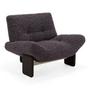 Crowley - Modern Grey Multi-Color Fabric Accent Chair