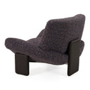 Crowley - Modern Grey Multi-Color Fabric Accent Chair