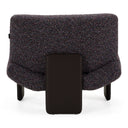 Crowley - Modern Grey Multi-Color Fabric Accent Chair