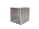 Flores Modern Grey Concrete End Table