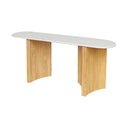 Curve Console Table Natural