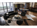Molina Modern Black Accent Chair