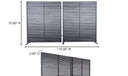 Damani Screen Black