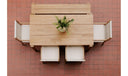 Tempo Outdoor Dining Bench Natural
