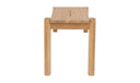 Tempo Outdoor Dining Bench Natural