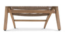 Palma Outdoor Lounge Chair Warm Brown