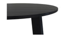 Delta Round Outdoor Dining Table Black