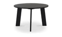 Delta Round Outdoor Dining Table Black