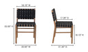 Mira Outdoor Dining Chair Black