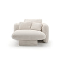 Overlap Raf Chaise Ecru