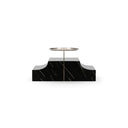 Overlap Rectangle Wedge Base Dark