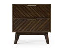 Daisy Mid-Century Dark Acacia Nightstand