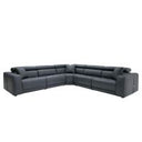 Jovial - Contemporary Brown Glass + Dark Gold Coffee Table