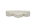 Cascade - Modern Beige Fabric U Shaped Sectional Sofa