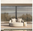 Tabarca - Outdoor Beige Fabric 3 Seat Sofa