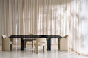 Overlap Arm Dining Chair