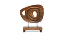 Saddler Sculpture Natural Acacia