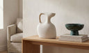 Vila 13In Sculptural Vessel Cream White