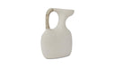 Vila 13In Sculptural Vessel Cream White