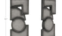 Teo Wall Sculpture Charcoal