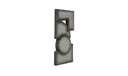 Teo Wall Sculpture Charcoal