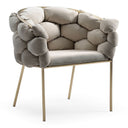 Debra Modern Fabric Dining Chair