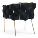 Debra Modern Fabric Dining Chair