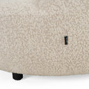 Delvan - Contemporary Beige Fabric Right Facing Chaise Sectional Sofa