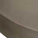 Denny - Modern Grey Fiberform Large Oval Coffee Table