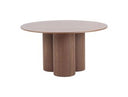 Depew - Mid-Century Modern Walnut Round Dining Table