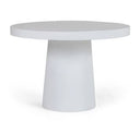 Desoto - Modern Black Concrete Round Coffee Table