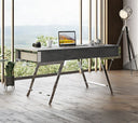 Dessart - Modern Elm Grey Office Desk
