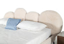 Destiny - Contemporary White Sherpa Bubble Bed