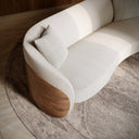 Fleur Wood Back Sofa