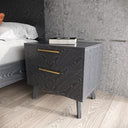 Diana - Modern Grey Ash Nightstand