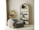 Clarity - Contemporary Grey Fabric Accent Chair