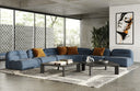 Noah - Modern Dark Brown Square Coffee Table