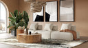 Mondo - Modern Modular Beige Fabric Sectional Sofa