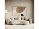 Raywood - Modern Multicolored Boucle Fabric + Ash Sofa