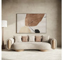 Raywood - Modern Multicolored Boucle Fabric + Ash Sectional Sofa