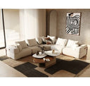 Robson - Modern Ceramic + Walnut Coffee Table