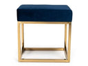 Ritner Modern Green Velvet Bench